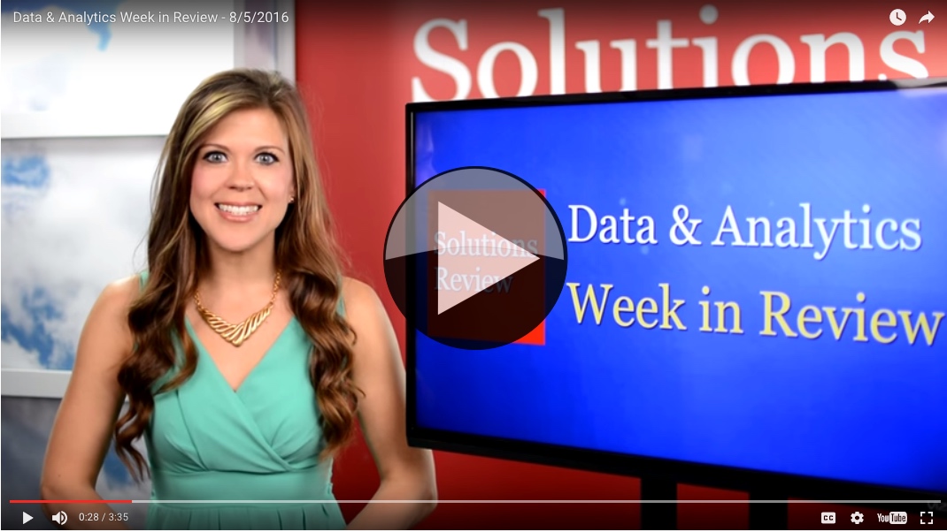 Data Analytics Week in Review