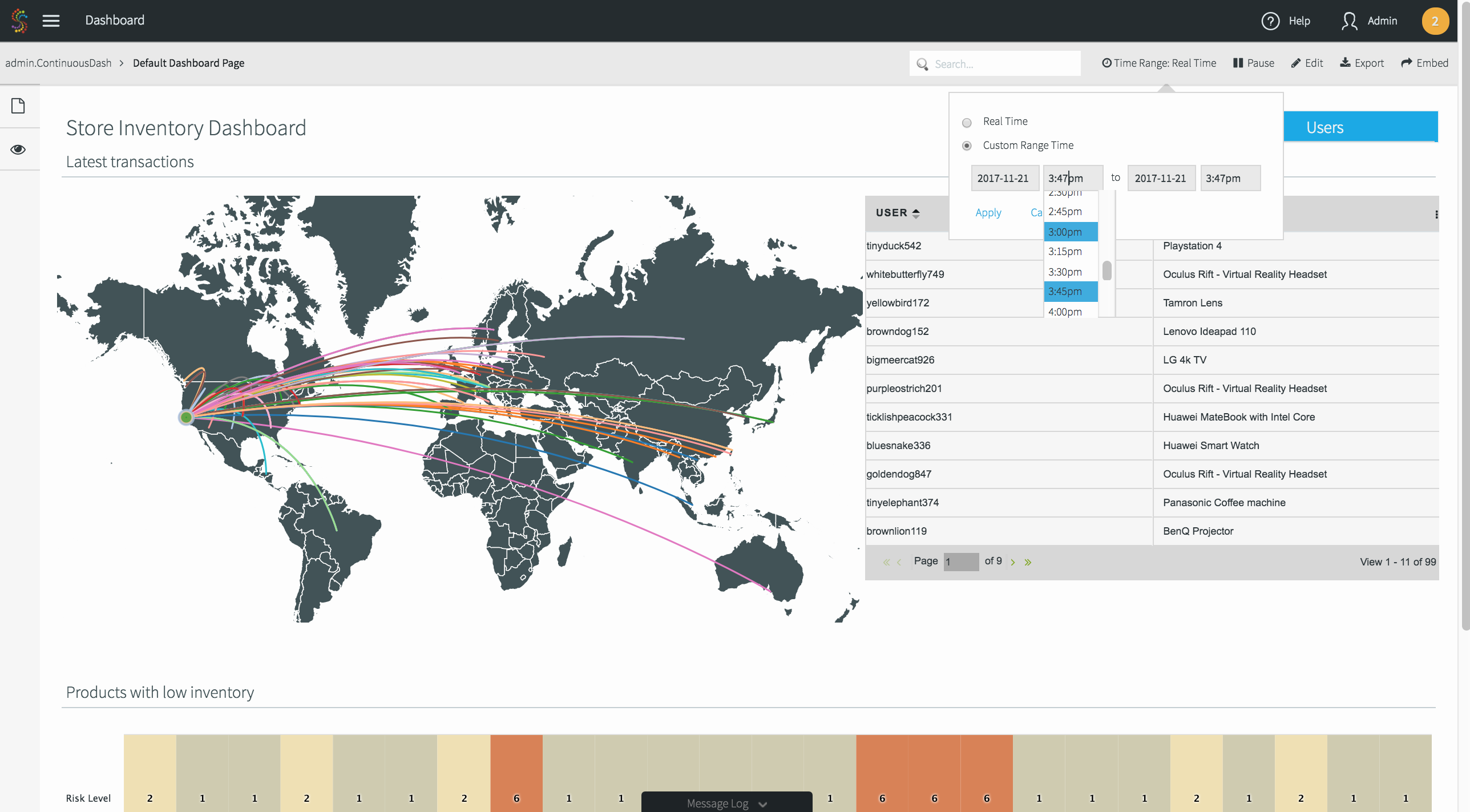 Real-Time Data Visualization and Data Exploration with Striim  Striim