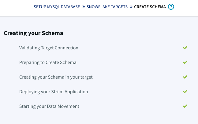 Create Schema
