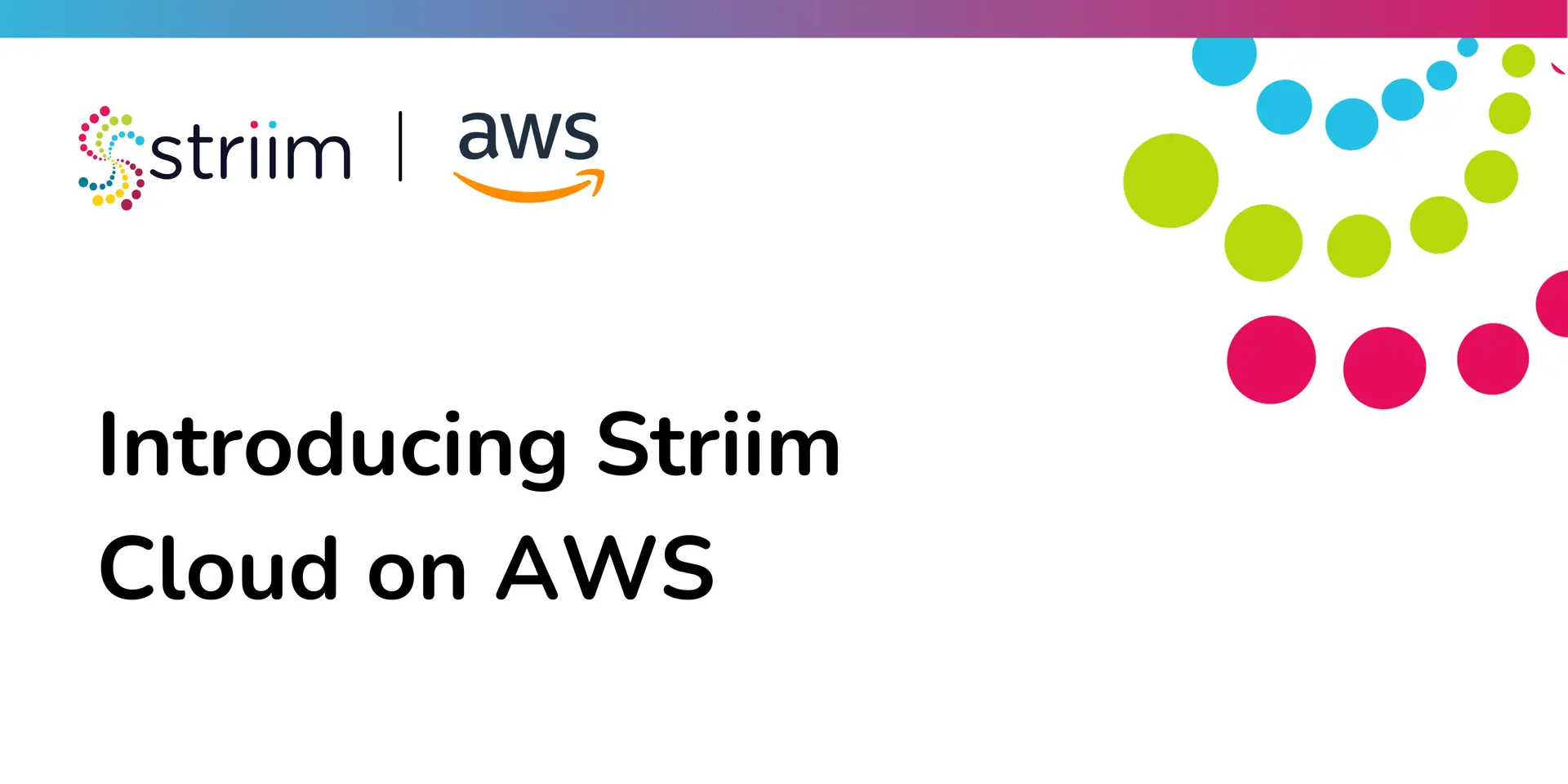 Striim Cloud on aws